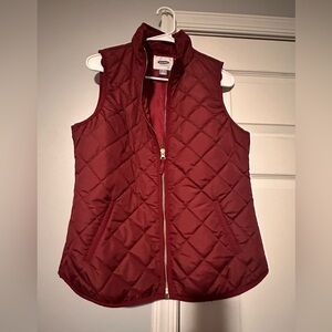Old Navy vest - gold zipper